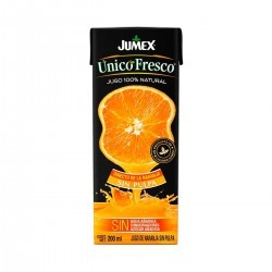 JUGO DE NARANJA UNICO FRESCO 200 ML JUMEX 1/24 091912