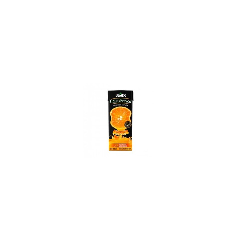 JUGO DE NARANJA UNICO FRESCO 200 ML JUMEX 1/24 091912