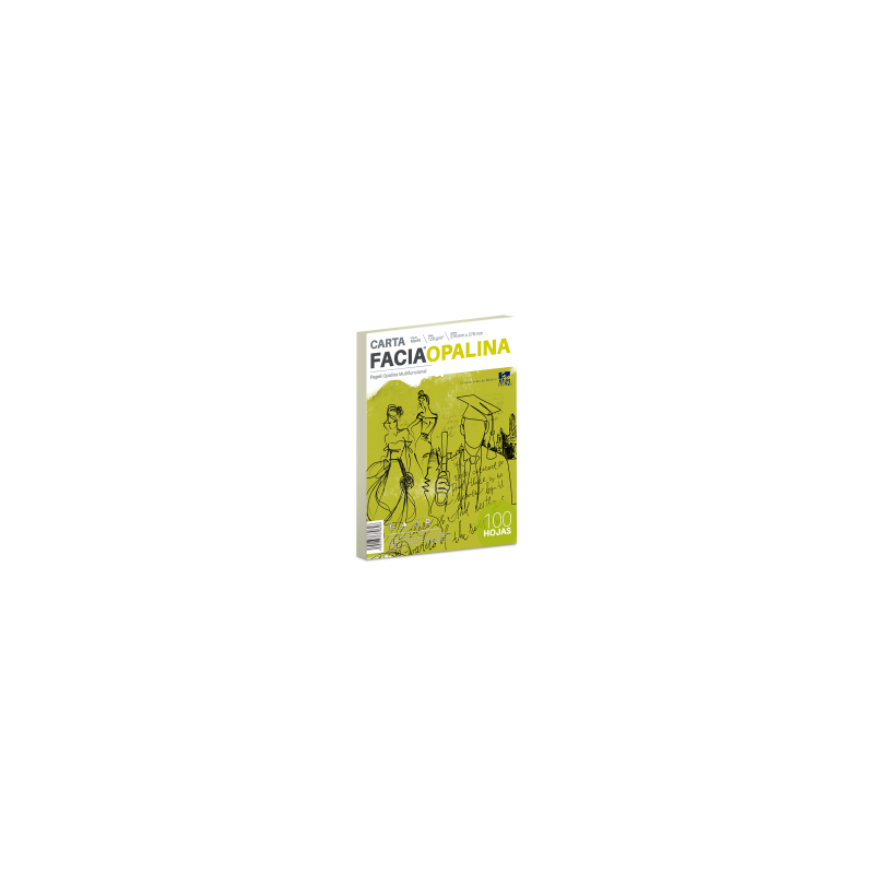 Papel Opalina Copamex Facia Premium Multifuncional Carta Marfil 120 gr. 1/100 hojas 26637