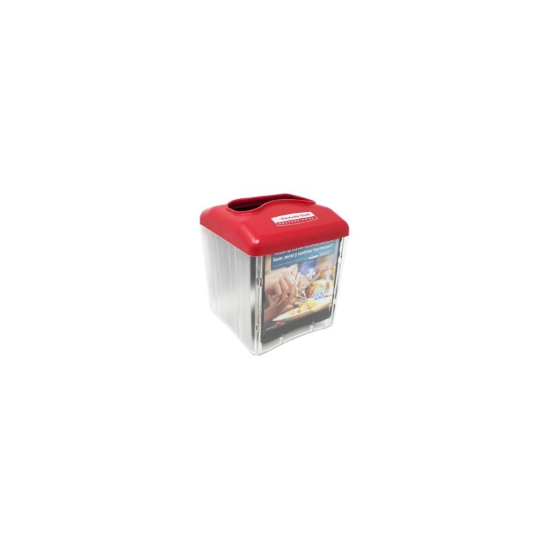 SERVILLETERO INTERFOLIADO KIMBERLY CLARK KIMPOP ROJO 1/1 92199