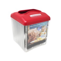 SERVILLETERO INTERFOLIADO KIMBERLY CLARK KIMPOP ROJO 1/1 92199
