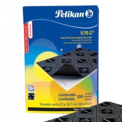 Papel Carbón Pelikan Carta 1015G 1/100 hojas 10604