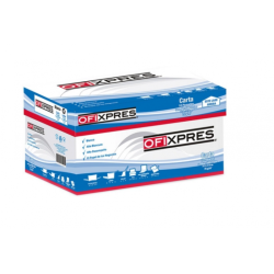 Papel Bond Ofixpres Carta Blanco 75 gr 10 paquetes 1/500 hojas 61324