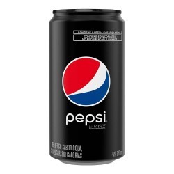 PEPSI BLACK SIN AZUCAR MINI LATA 237 ML 1/6 630406