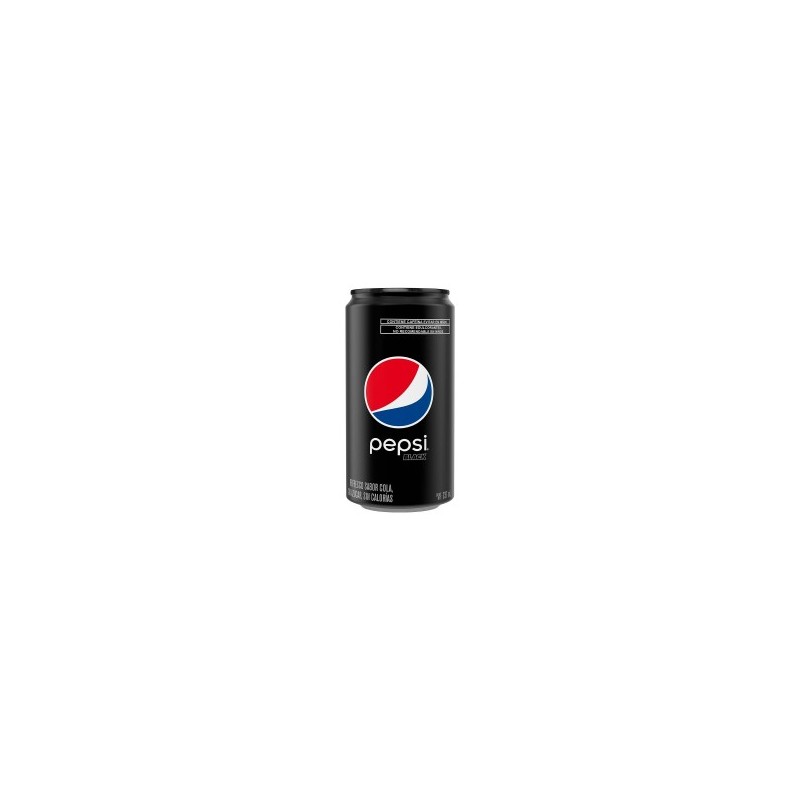 PEPSI BLACK SIN AZUCAR MINI LATA 237 ML 1/6 630406