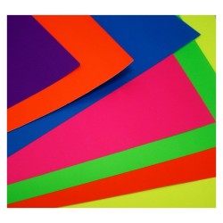 Cartulina de Colores Royal  Cast Amarillo Fluorescente 1/1 Pieza 64725