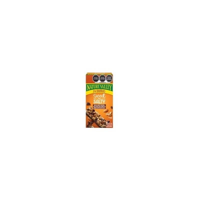 BARRAS DE GRANOLA CHOCOPEANUT 35 GMS NATURE VALLEY 1/24 087788