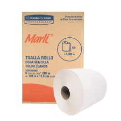 TOALLA EN ROLLO PARA MANOS MARLI 6/180 92257
