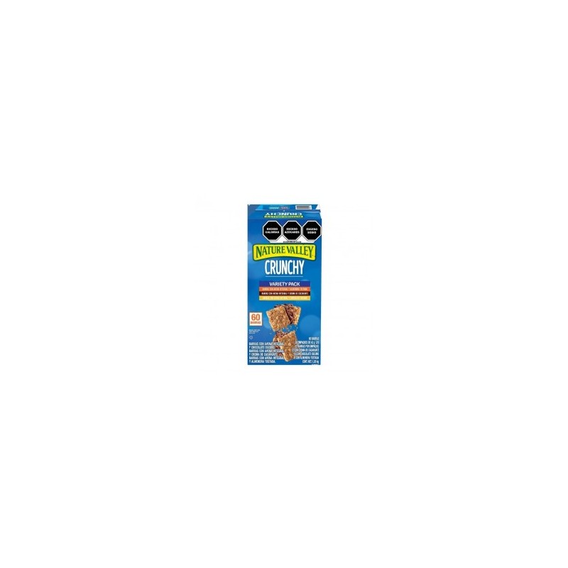 BARRAS DE GRANOLA MIX 21 GMS NATURE VALLEY 1/60 654803