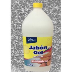 JABON GEL PARA MANOS ALMENDRAS 1/4L 003001