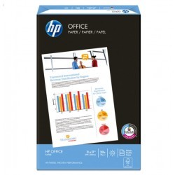Paquete de Papel Bond Hp Office HPC8517 Doble Carta Blanco 75 gr 1/500 Hojas 46084