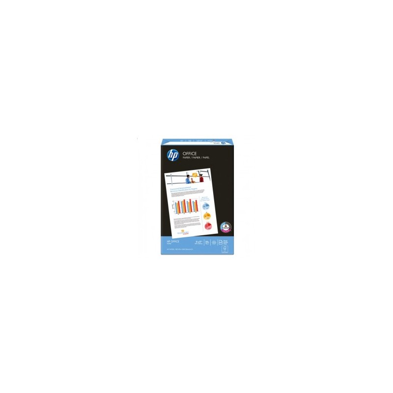 Paquete de Papel Bond Hp Office HPC8517 Doble Carta Blanco 75 gr 1/500 Hojas 46084