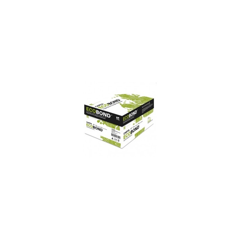 Caja de Papel Reciclado Ecobond Carta 75 gr 10/500 Hojas 63463