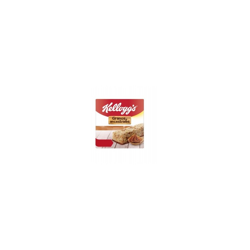 BARRAS DE GRANOS ANCESTRALES AMARANTO QUINOA CAJETA KELLOGGS 1/26  635896