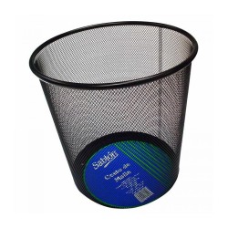 BOTE DE BASURA SABLON MALLA REDONDO 1/12.5L 8055 NE