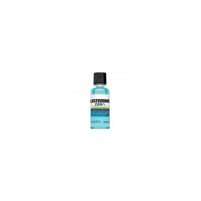 Enjuague Bucal Listerine Zero Alcohol 95 Ml 1/1 531472