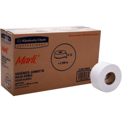 PAPEL HIGIENICO MARLI JUMBO JR 12/180 90531