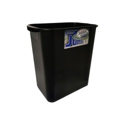 BOTE DE BASURA SABLON JUMBO RECTANGULAR 1/26 L 8025 NE