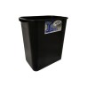 BOTE DE BASURA SABLON JUMBO RECTANGULAR 1/26 L 8025 NE