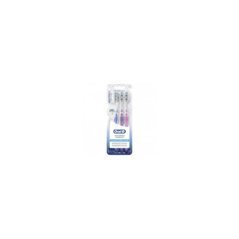 Cepillos Dentales oral-B Whitening Therapy Ultrafino Pulidor 1/3 138727