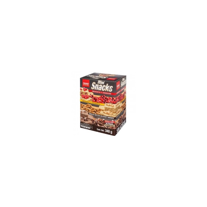 MINI BARRAS DE AMARANTO PICARD 340 GMS 1/30 121264