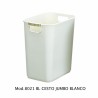 BOTE DE BASURA SABLON JUMBO RECTANGULAR 1/26 L 8021 BL
