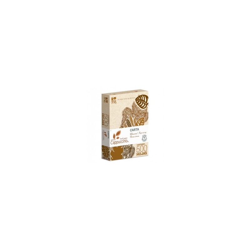 Paquete de Papel Reciclado Capuccino Copamex Carta 75 gr 1/500 Hojas 45742