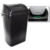BOTE DE BASURA SABLON  CON BALANCIN 1/65L 08155 NE
