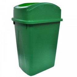 BOTE DE BASURA SABLON  CON BALANCIN 1/65L 08106 VD
