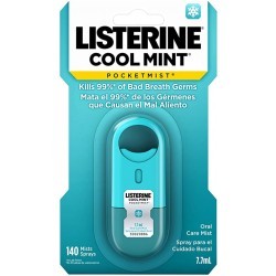 Enjuague Bucal Listerine Pocketmist Spray Cool mint 7.7 Ml 1/1 339017