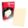 Folder Manila Tamaño Carta Oxford 100 Piezas 1/100 26534