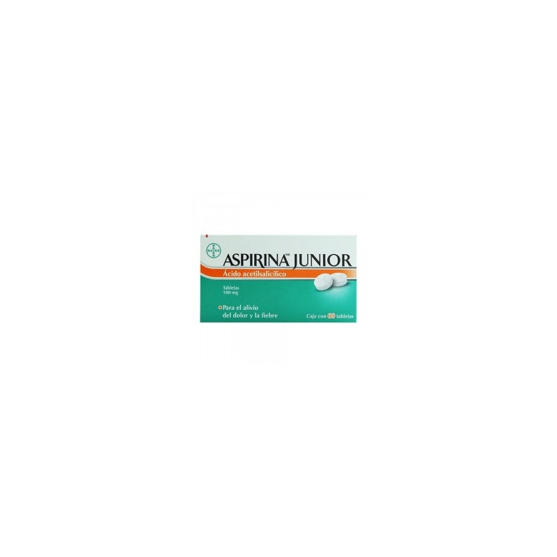Analgésico Aspirina Junior Acido Acetilsalicilico 100 Mg  1/60 849422