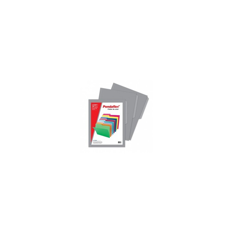 Folder Gris Tamaño Carta Pendaflex 25 Piezas 1/25 76759