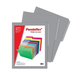 Folder Gris Tamaño Carta Pendaflex 25 Piezas 1/25 76759