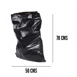 BOLSA DE BASURA NEGRA 50 X 70 CM POR KILO 1/1 6304