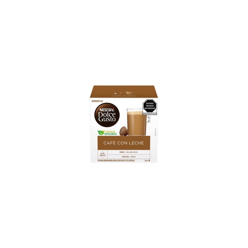 NESCAFE DOLCE GUSTO AU LAIT 1/16 537121
