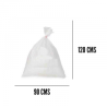 BOLSA DE BASURA TRANSPARENTE 90 X 1.20 CM POR KILO 1/1 6305