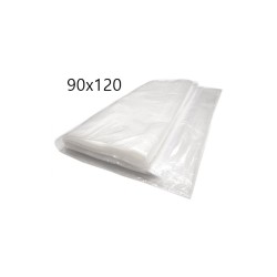 BOLSA DE BASURA TRANSPARENTE 90 X 1.20 CM POR KILO 1/1 6305