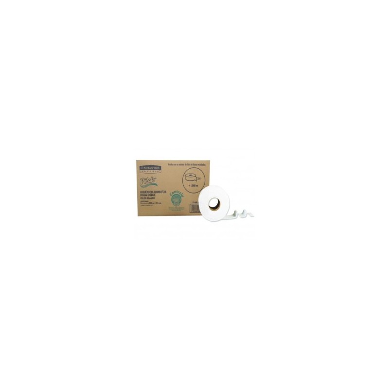 PAPEL HIGIENICO JUMBO JR PETALO 6/250 90500 (90553)