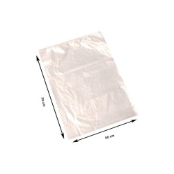 BOLSA DE BASURA TRANSPARENTE 50 X 70 CM POR KILO 1/1 6307