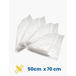 BOLSA DE BASURA TRANSPARENTE 50 X 70 CM POR KILO 1/1 6307