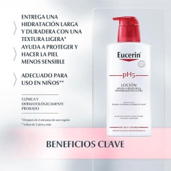 Crema Líquida Eucerin pH5 Piel Seca y Sensible 400 Ml  1/1 453048