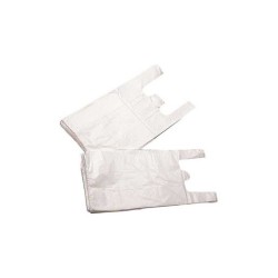 BOLSA POLIPAPEL BLANCA TIPO CAMISETA POR KILO 1/1 6308