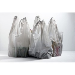 BOLSA POLIPAPEL BLANCA TIPO CAMISETA POR KILO 1/1 6308