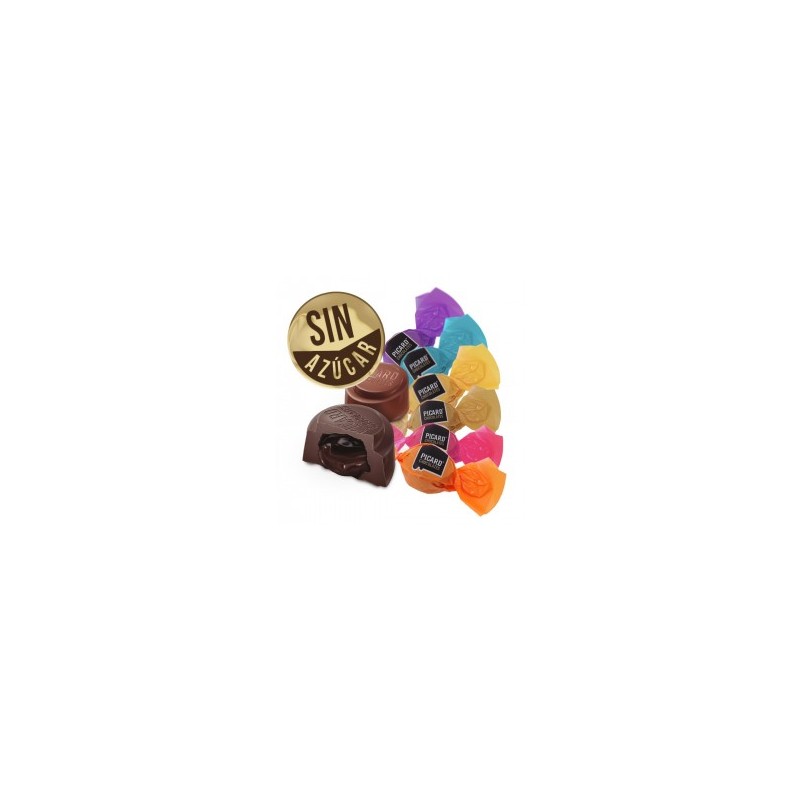 TRUFAS SURTIDAS SIN AZUCAR PICARD 90 G 1/1 641693