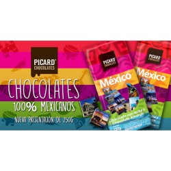 CHOCOLATES CON LECHE Y AMARGO CIUDADES DE MEXICO PICARD 150G 1/1 639334
