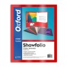 Folder Laminado Rojo Carta Showfolio Oxford 5 Piezas 1/5 61436