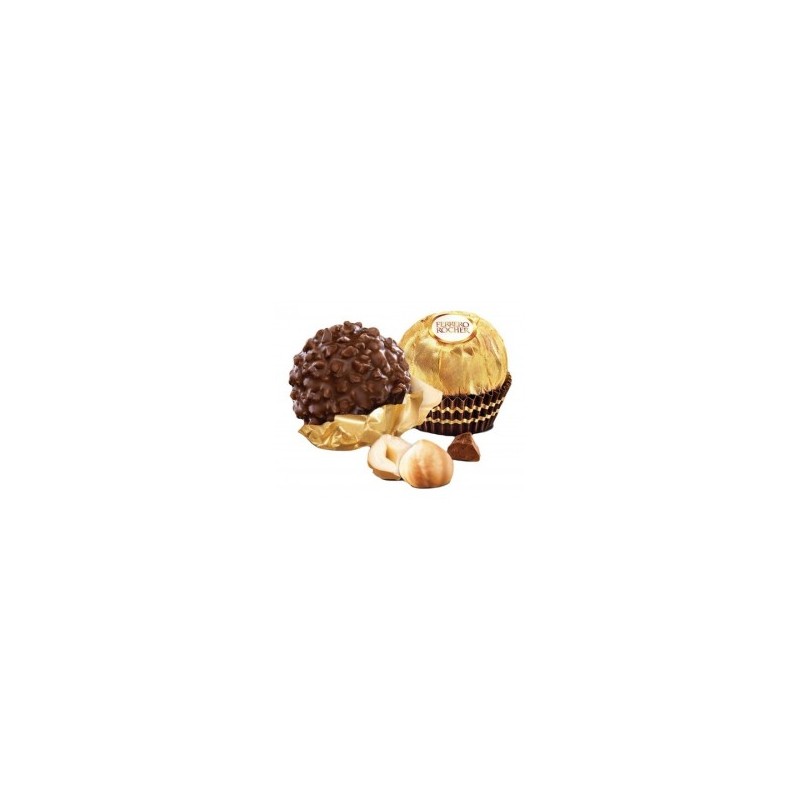 CHOCOLATES CON AVELLANAS FERRERO ROCHER 200G 1/1 083177