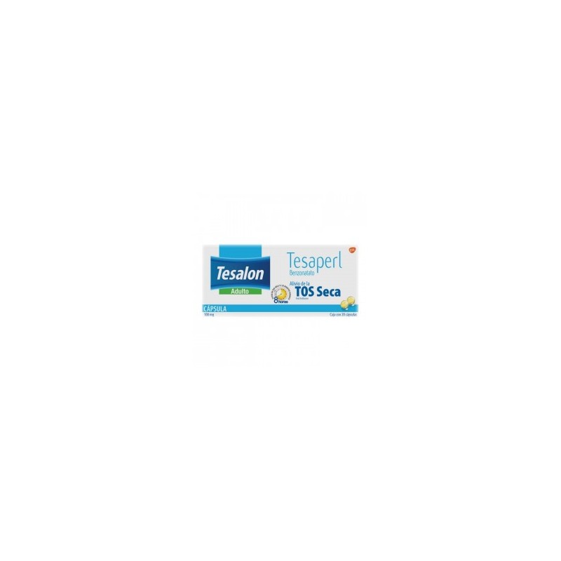 Tesalon Tesaperl Adulto Cápsulas 100 Mg 1/20 491057