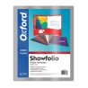 Folder Laminado Gris Carta Showfolio Oxford 5 Piezas 1/5 61434